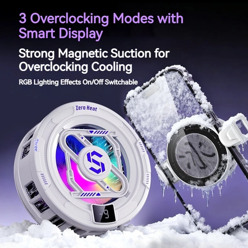 Pendingin Ponsel Bergaya 15W,  - Photography Lighting Game ulasan dan harga