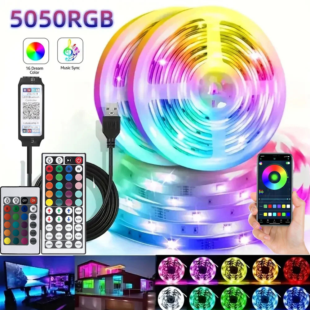 Lampu Strip LED RGB Pintar unt - Photography Lighting Game ulasan dan harga